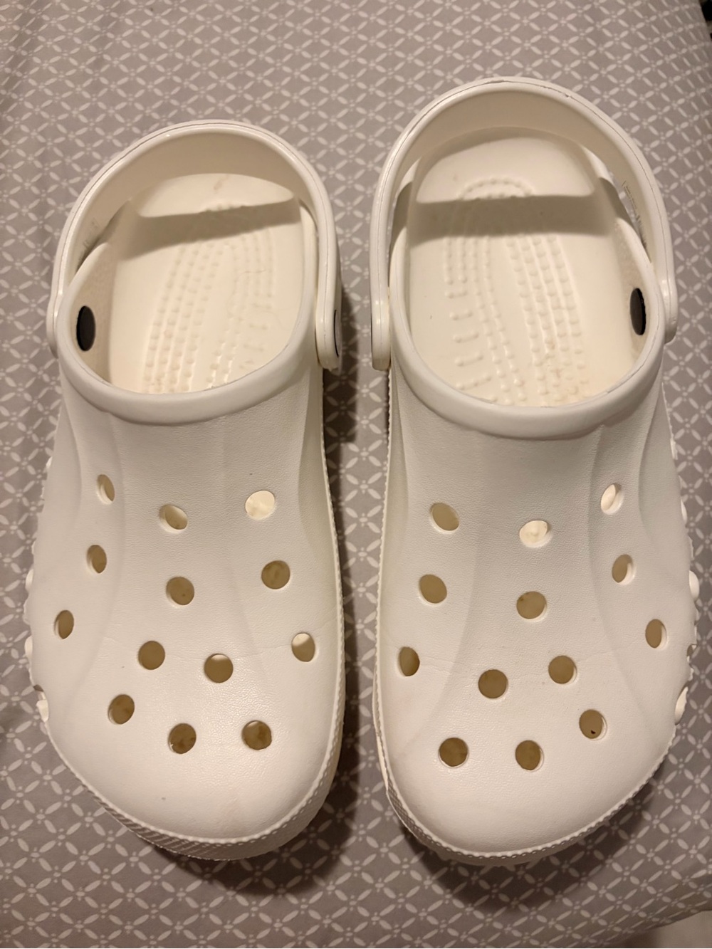 White Crocs Sandals - Lightweight Comfort